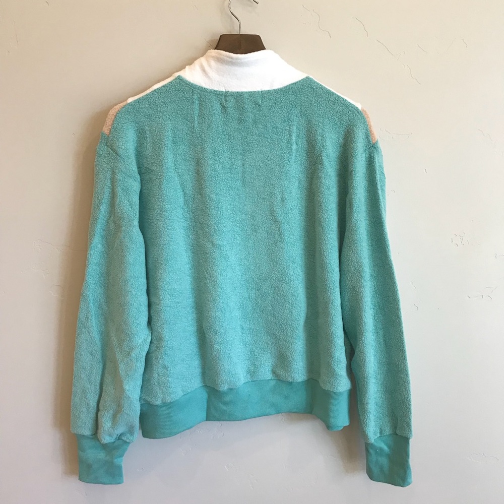 WILDFOX Blocked Soto Warmup 3/4 Zip Pullover - Picture 5 of 7
